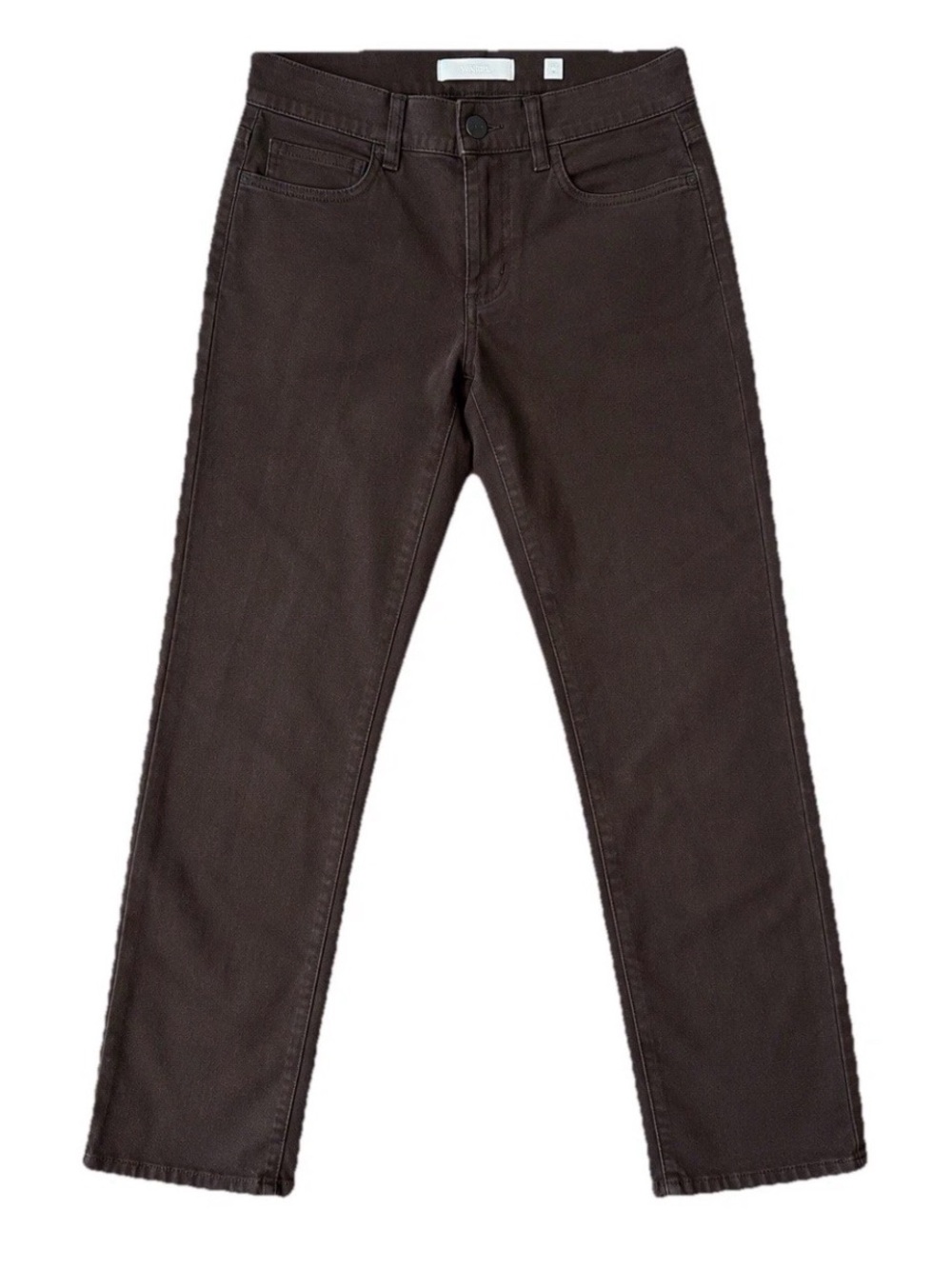 Vince Espresso Brown Slim Straight Stretch Jeans 29